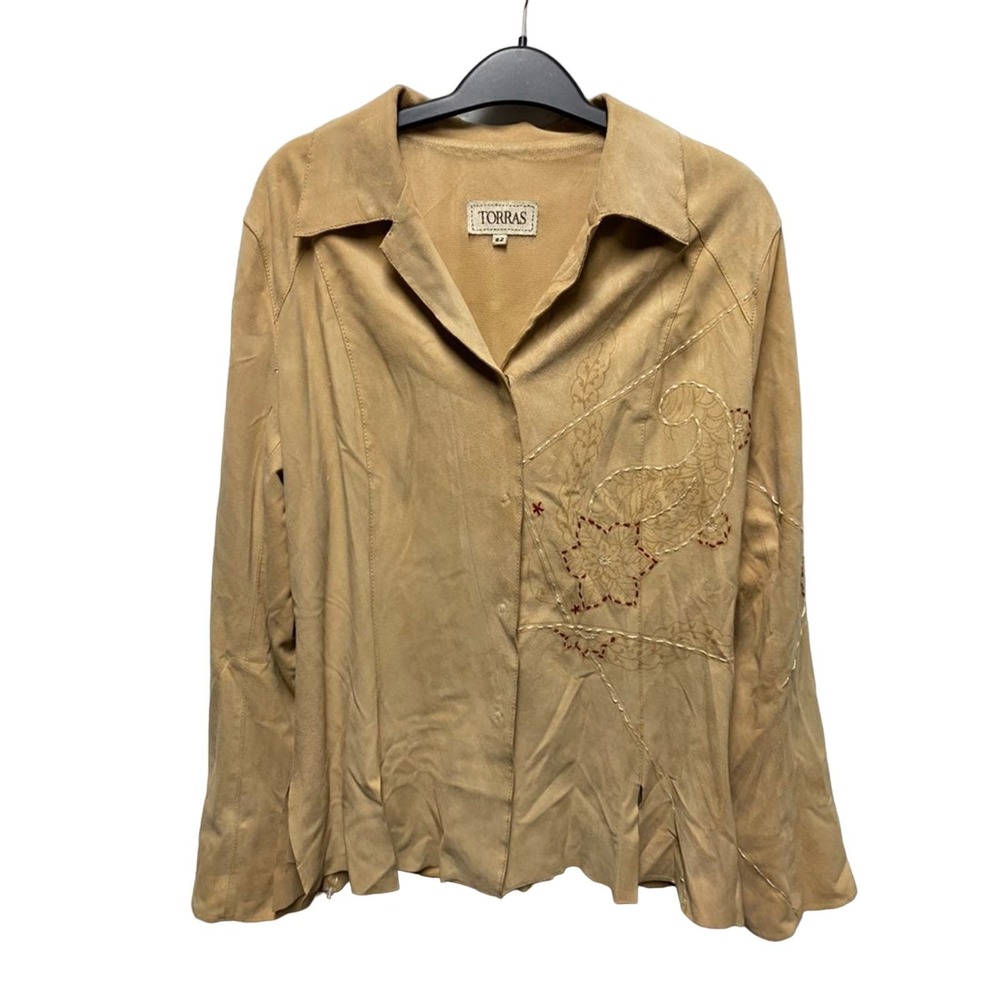 Torras tan suede top 42